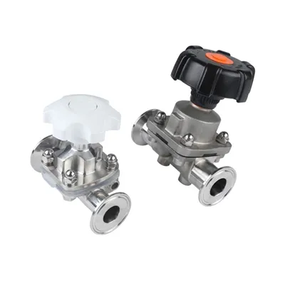 Manuel diyaframlı vananın yapısal özellikleri