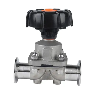 Manuel diyafram valfinin çalıştırılması